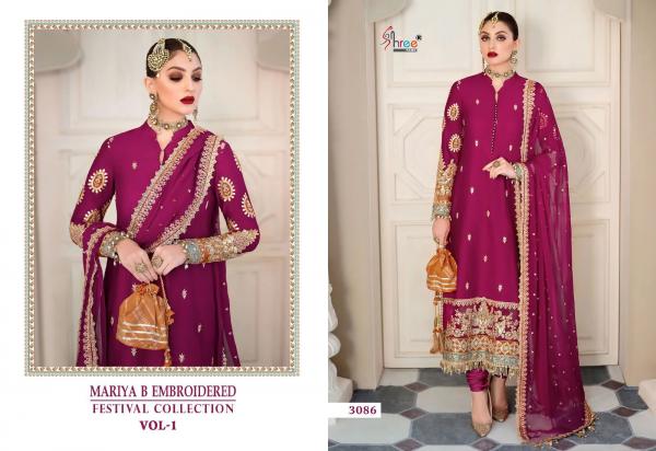 Shree Mariya B Embroidered Festival Collection Vol 1 Pakistani Suits